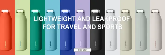 Everich 500ml Double Wall Stainless Steel Insulated Water Bottle with Small Lid