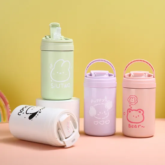 Aohea Water Bottle Extra Strong Flex Material Drop Proof Pop or Straw Cap Options 2.2L Large Gym Sports Bottle BPA Free Stainless Steel Water Bottle