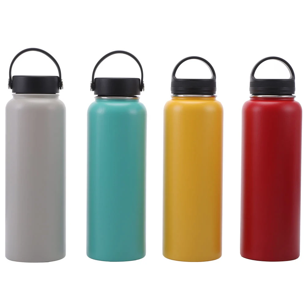 Hydro Flask Borraccia Trinkflasche Wide Mouth 32oz Water Bottle Insulated Double Wall Stainless Steel Vacuum Flasks &amp; Thermoses