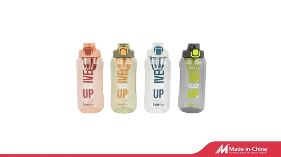 2023 Custom Logo 1400ml Gym Sport Plastic Drink Water Bottle 