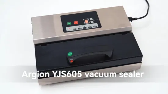 Supermarket Equipment CE Cmmercial Stainless Steel Food Vacuum Sealer for Jar
