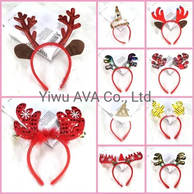 2020 Fashion Jewelry Christmas Gifts Decoration Hair Ornaments Head Hoop