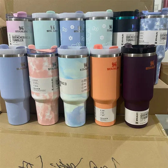 Wholesale Hot Selling Flip Straw Accessories for Travel 30 40 Oz Insulated Stainless Steel Tumbler for Stanley Quencher Cup 
