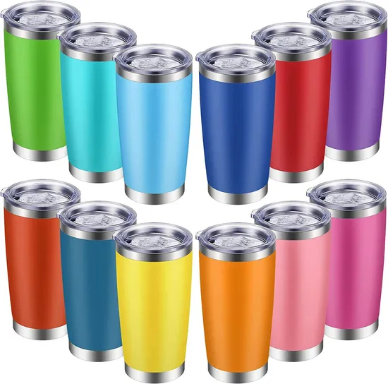 Hot Sell 20oz Stainless Steel Vacuum Insulated Tumbler Double Wall Coffee Mug Stainless Steel Travel Tumbler with Lid 