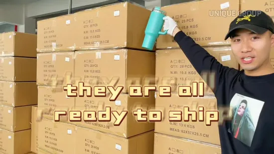 40oz Tumbler with Handle Stainless Steel Travel Mug for Iced Coffee Commute and Outdoor Use OEM 