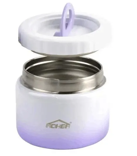 Insulated Food Soup Jar Bowl 304 Stainless Steel Jar 