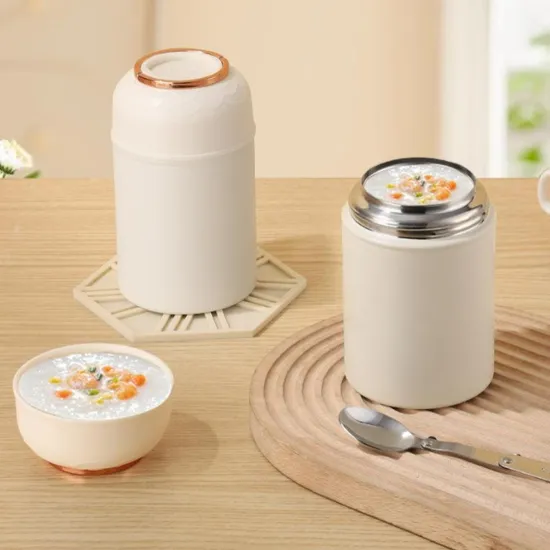 500ml BPA Free Wide Mouth Double Wall Stainless Steel Vacuum Insulated Lunch Food Jar Container 